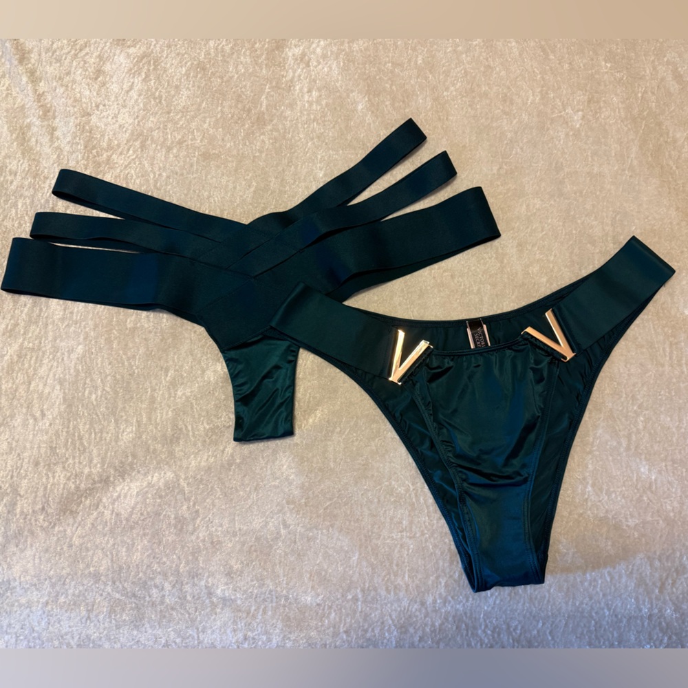 Victoria's Secret Teal Very Sexy Panty Set